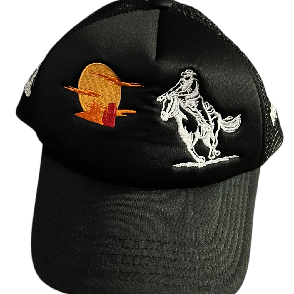 Dropout Drop Out New York Trucker SnapBack Hat Western Cowboy